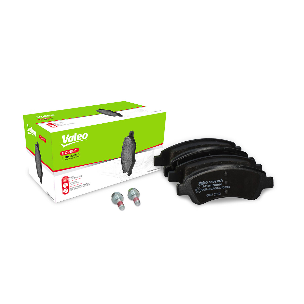 Pastiglie freno VALEO 302639A